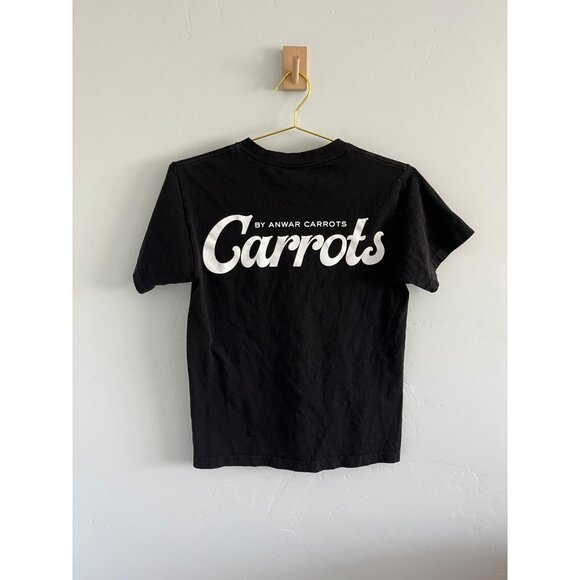 Carrots By Anwar Carrots Men's Front and Rear Woodmark Logo Graphic Tee T-Shirt - Picture 4 of 6
